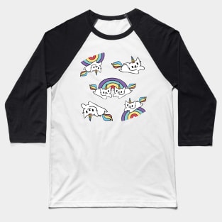 Cat unicorn Baseball T-Shirt